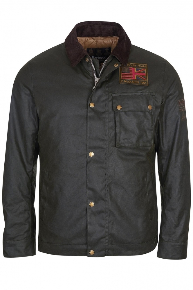 Barbour Steve McQueen Barbour Steve McQueen  Workers Wax Jacket Sage